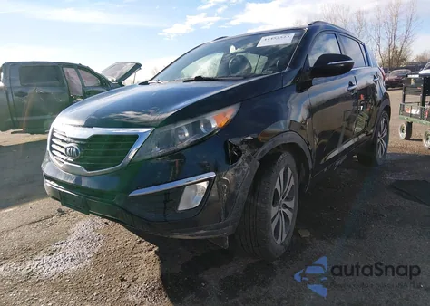 2012 Kia Sportage Ex из США, поврежденный, VIN KNDPC3A27C7201946